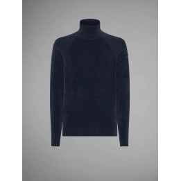 Pull Rrd Velvet Col Roulé Marine | Lanza Vienne