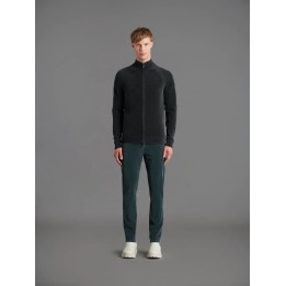 Gilet Rrd Velvet Gris | Lanza Vienne