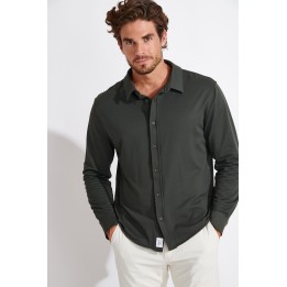 Chemise Cala 1789 Pagani Kaki | Lanza Vienne