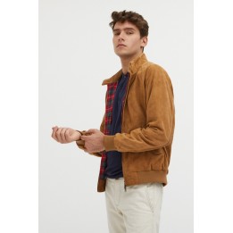 Blouson Baracuta G9 Suede Tabacco | Lanza Vienne